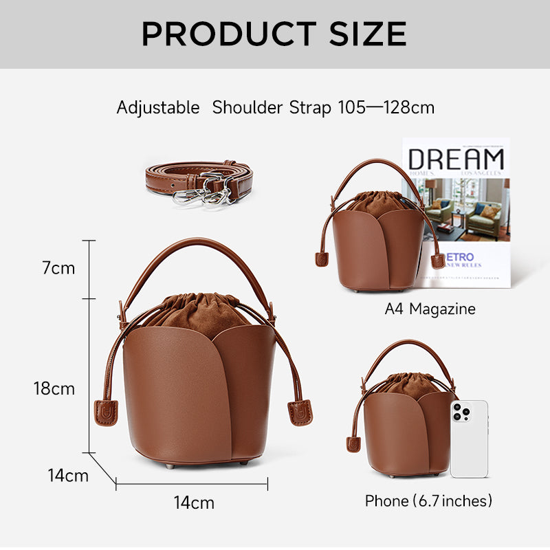 Tulip Bag – Chic Leather Crossbody